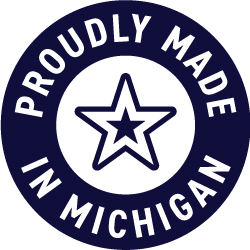 proudly made in Michigan logo