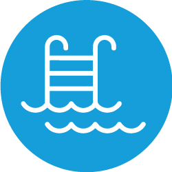 icon of a pool ladder